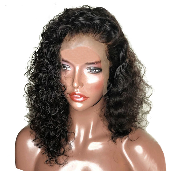 Full Lace Human Hair Wigs 360 Lace Wigs 100% Brazilian Remy Human Hair 12-24