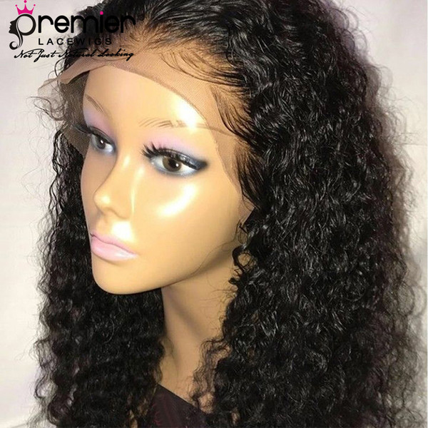 Premier Pre-plucked Hairline Glueless Full Lace Wigs Brazilian Remy Hairs Curly Wigs Natural Hairline With Babyhair