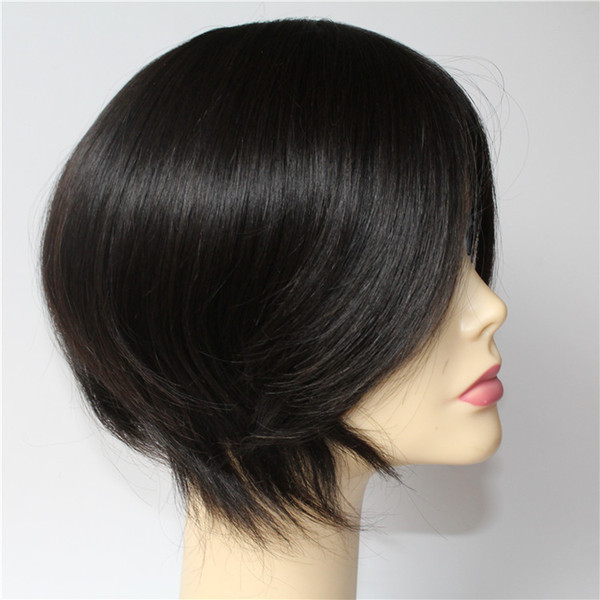 Personal Customized fashion women long hair toupee wig injection kont systems