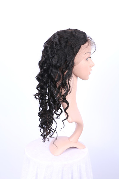 360 Lace Front Human Hair Wigs With Pre Plucked Baby Hair Brazilian Curly Remy Hair Lace Wigs 