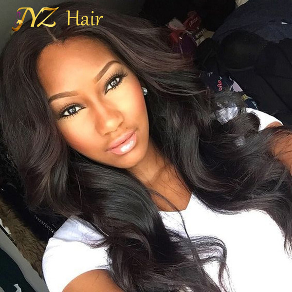 JYZ Top Grade Full Lace Human Hair Wigs Malaysian Body Wave Wig Human Hair Lace Front Wigs Black Women Perruque Cheveux Human Hair