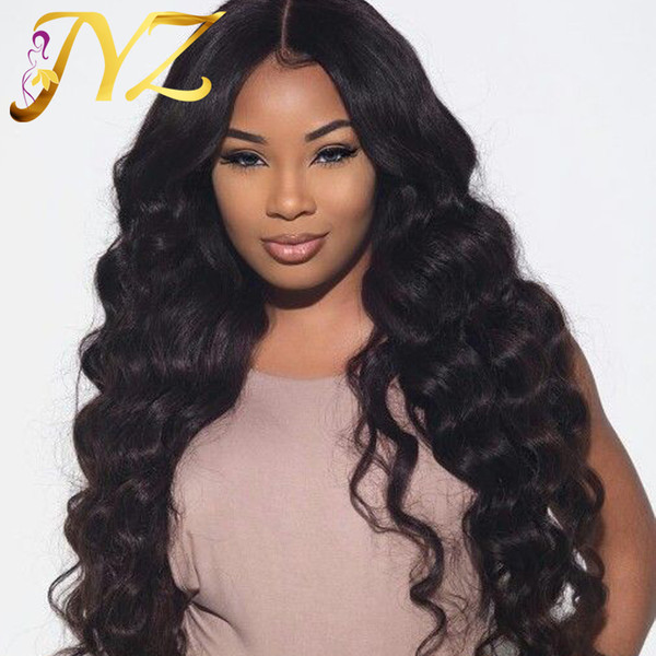 Big Body Wave Pre Plucked Human Hair Lace Wigs 130% Density Human Hair Full Lace Wigs With Baby Hair Lace Front Wigs For Black Woman