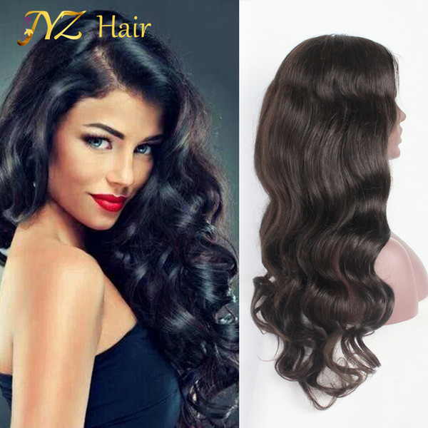 JYZ Body Wave Wig Grade Brazilian Full lace Wigs Unprocessed Virgin Human Hair Wig With Baby Hair For Black Woman