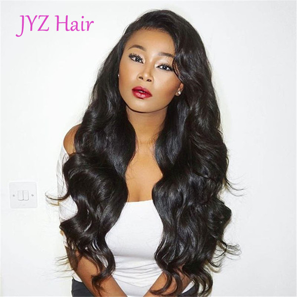 Best Malaysian Peruvian Body Wave Virgin Human Hair Glueless Full Lace Wig Lace Front Wigs Brazilian Human Hair Wigs With Baby Hair