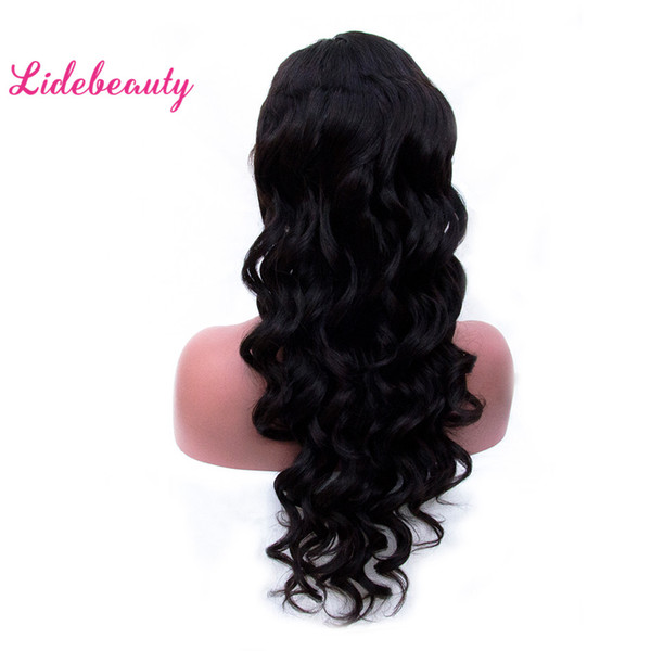 Indian Virgin Full Lace Human Hair Wigs for Black Women 130% Density Lace Front Wigs Baby Hair Lace Frontal Loose Wave Hair