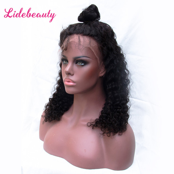 Brazilian Virgin Hair Full Lace Human Hair Wigs for Black Women 150% Density Lace Front Wigs Natural Hairline Lace Frontal Deep Wave Hair