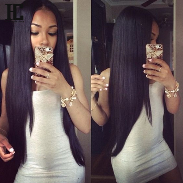 10A Grade Brazilian Human Hair wigs for black women Silk Straight Human Hair Lace Front Wigs 10-22 inch Human Hair Wigs for Black Women