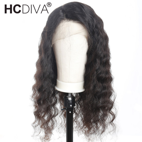 Brazilian Virgin Hair Full Lace Human Hair Wigs for Black Women Loose Wave 130% Density Lace Front Wig With Baby Hair Pre-plucked Hairline