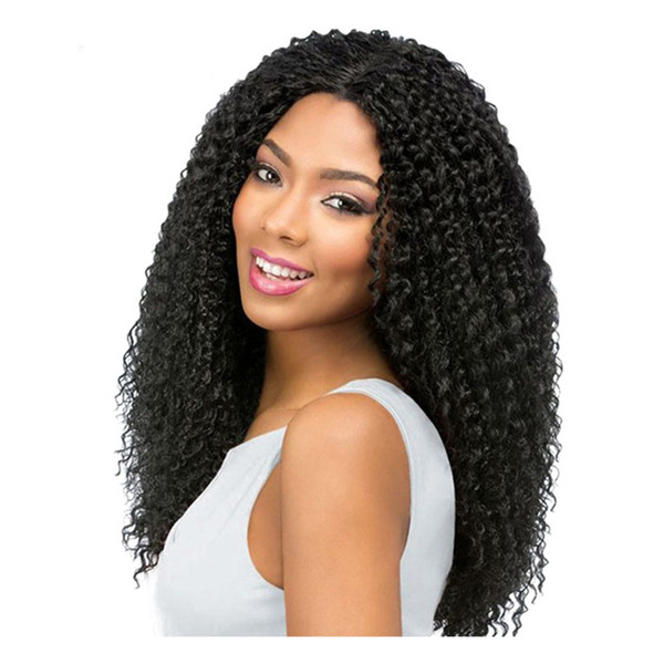 Kinky Curly Wig Glueless Lace Front Human Hair Wigs For Women Black 130% Lace Front Wig 13X4 Brazilian Lace Wig Remy