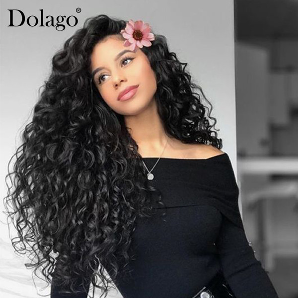 250% Density Full Lace Human Hair Wigs For Black Women Loose Wave Brazilian Full Lace Wig With Baby Hair Lace Hair Wig.