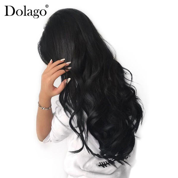 Brazilian Glueless Full Lace Wigs With Baby Hair Pre Plucked Full Lace Human Hair Wigs For Women Black Body Wave Wig 130 Density