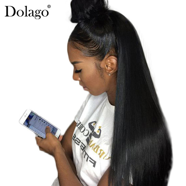 Straight wave lace front wig 13X6 lace part human hair wigs with baby hair 150% density reny brazilian lace wigs dolago