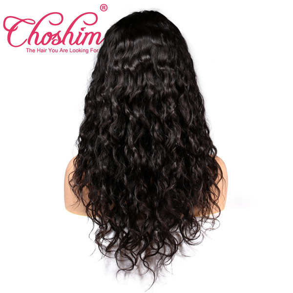 Choshim Brazilian Wet and Wavy Full Lace Human Hair Wigs For Black Women Glueless Water Wave Lace Front Wigs With Baby Hair