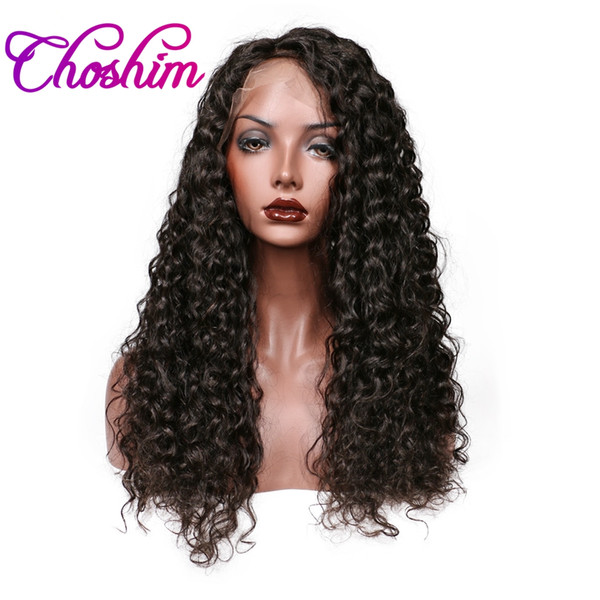 Brazilian Remy Hair Wigs For Black Women Slove Choshim Deep Curly Lace Front Human Hair Wigs Natural Hairline With Baby Hair 8-24