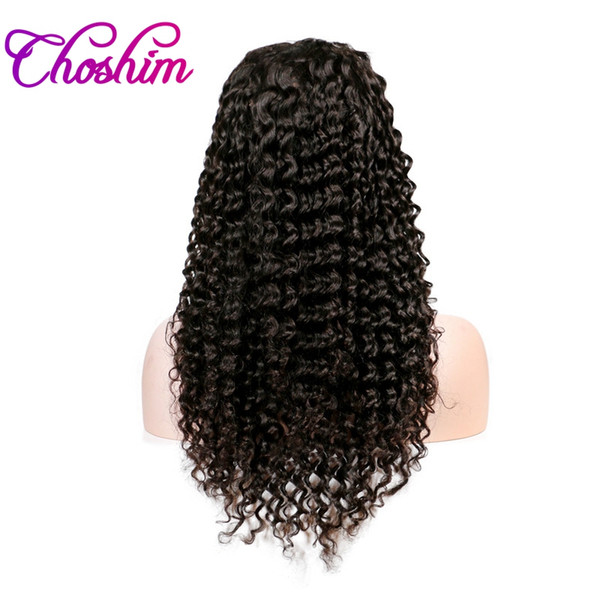 Choshim 150% Deep Curly Lace Front Human Hair Wigs Natural Hairline With Baby Hair 8-24