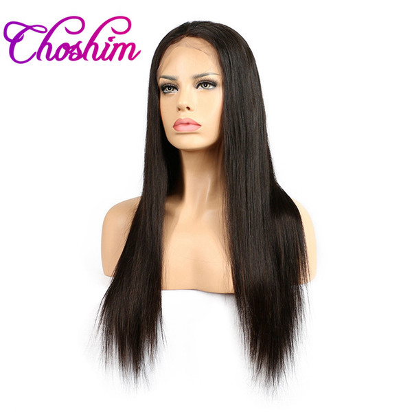 Choshim Pre Plucked Silk Base Lace Front Human Hair Wigs For Black Women Water Wave Brazilian Remy Hair Wigs With Baby Hair