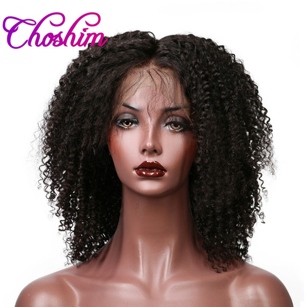 JK Hair Kinky Curly Lace Wig 130% Density Brazilian Remy Lace Front Human Hair Wigs For Black Women Pre Plucked With Baby Hair