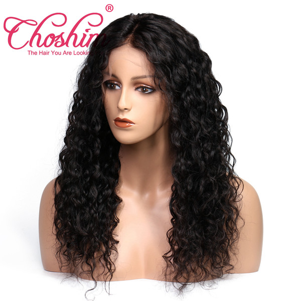 9A Brazilian Wet and Wavy Full Lace Human Hair Wigs For Black Women Glueless Water Wave Lace Front Wigs With Baby Hair