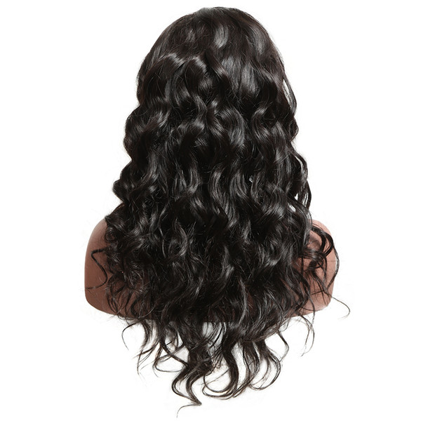 360 Lace Frontal Wig Human Hair With Baby Hair Pre Plucked Malaysian Loose Wave Remy Lace Front Wig For Women Full End