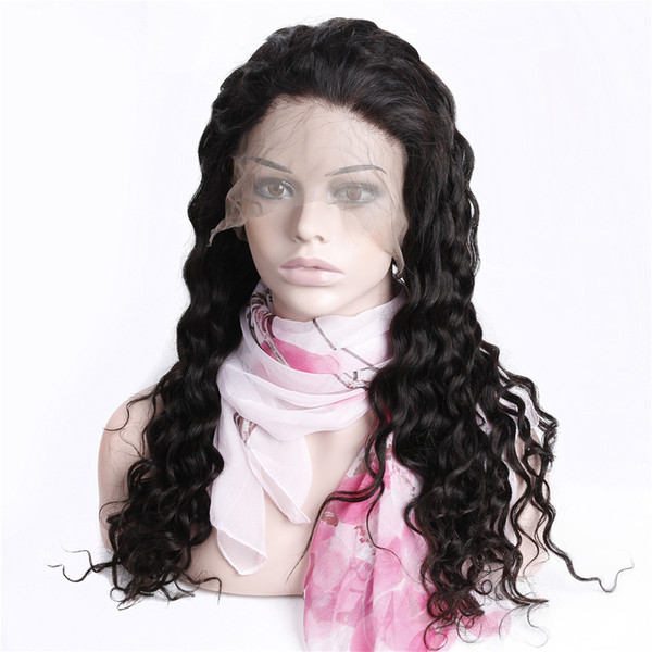 Loose Wave 360 Lace Frontal Wigs Pre Plucked With Baby Hair Malaysian Remy Human Hair Lace Front Wig For Black Women Natural Hairline