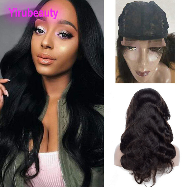 Body Wave 4X4 Lace Closure Wig 8-26inch Indian Virgin Hair Lace Closure 4*4 Lace Wig Free Part Human Hair Products Natural Color