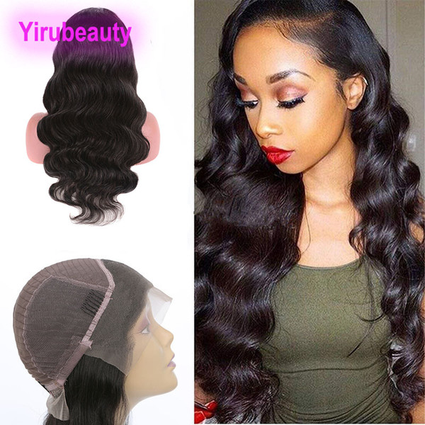 Brazilian Unprocessed Human Hair Lace Front Wigs 8-30inch Body Wave Virgin Hair Natural Color Lace Wig Hair Products