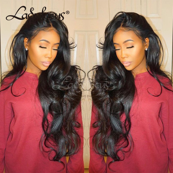 8A Full Lace Human Hair Wigs With Baby Hair Unprocessed Brazilian Virgin Hair Body Wave Lace Front Wigs For Black Women