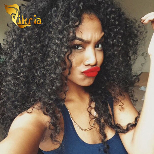 Brazilian Lace Front Human Hair Wigs Malaysian Peruvian Virgin Human Hair Full Lace Wig Kinky Curly Human Hair Lace Wigs For Black Women