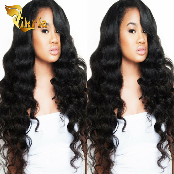 Malaysian Glueless Full Lace Human Hair Wigs With Baby Hair Unprocessed Brazilian Indian Body Wave Hair Lace Front Wigs For Black Women