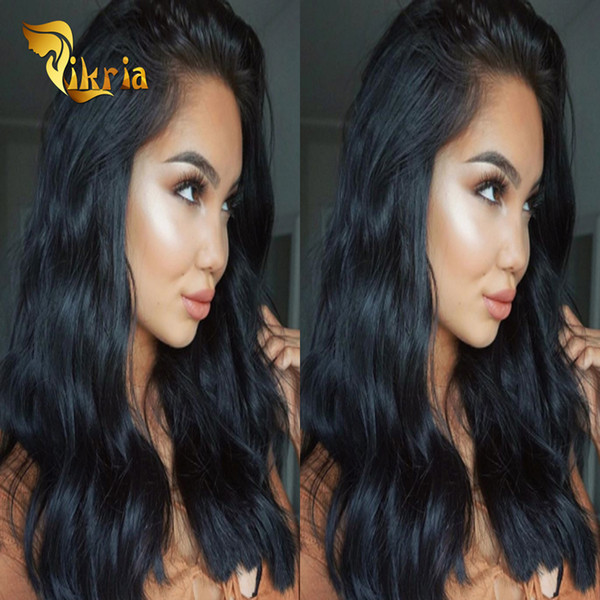 Loose Wave Silk Base Full Lace Human Hair Wigs Brazilian Peruvian Malaysian Indian Lace Front Wigs Human Hair Wigs