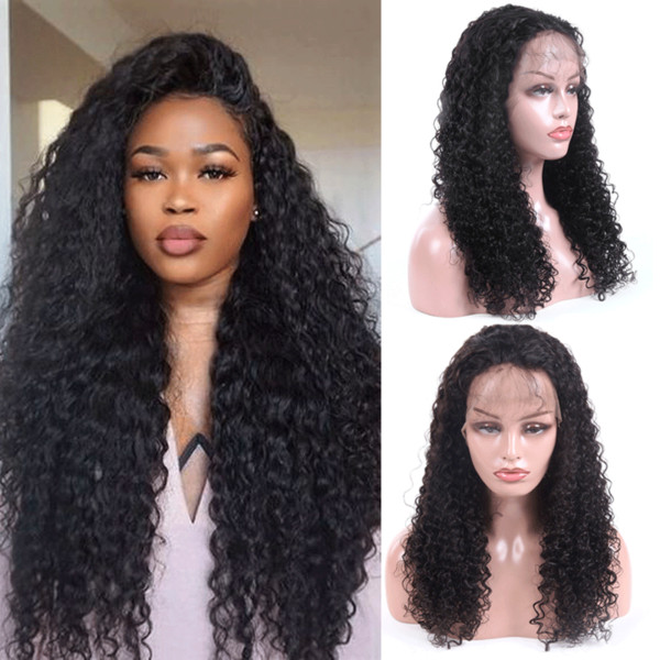 Malaysian Remy Human Hair Lace Frontal Wigs Jerry Curly Wigs With Baby Hair Lace Front Human Hair Wigs Bleached Knots Pre Plucked