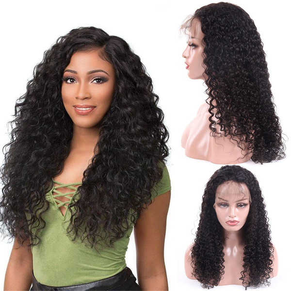 180% Density Lace Front Human Hair Wigs For Women Pre Plucked With Baby Hair Jerry Curly Brazilian Lace Wigs Remy Human Hair