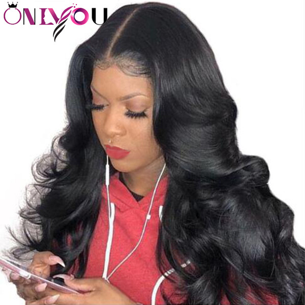 Deep Wave Lace Front Wigs and Lace Human Hair Wigs Pre Plucked For Black Women Straight Body Wave Kinky Curly Virgin Brazilian Hair