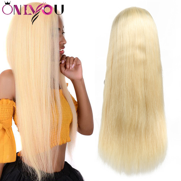 Brazilian Straight Remy Virgin Hair Wigs 613 Full lace Human Hair wigs bob and Blonde Lace Front Wigs For Black women Wholesale Onlyouhair