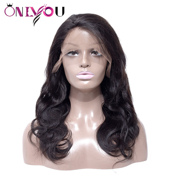 Hottest Peruvian Virgin Human Hair Wigs Body Wave Lace Front Wigs Cheap Brazilian Indian Malaysian Full Lace Human Hair Wigs For Black Women