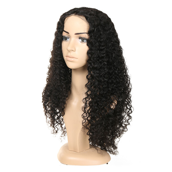 Malaysian Human Hair Wigs Jerry Curly 360 Full Lace Wig Virgin Perruques de cheveux humains silk base full lace wig