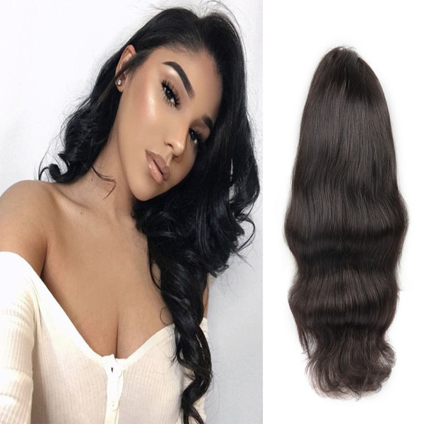 Laflare Hair Product Peruvian 360 Lace Front Virgin Body Wave Soft Human Hair Wigs For Black Women On Sale