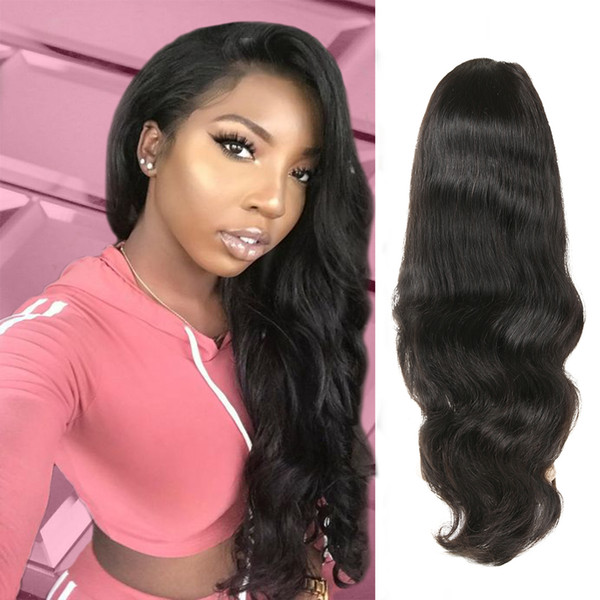 Body Wave Malaysian Glueless 360 Full Lace Virgin Wig With Baby Hair Full Lace Human Hair Wigs For Black Women