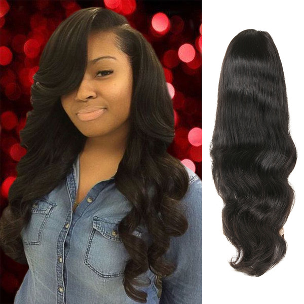 Natural Color 360 Full Lace Wigs Body Wave Peruvian Body Wave Full Lace Human Hair Wigs With Baby Hair On Sale