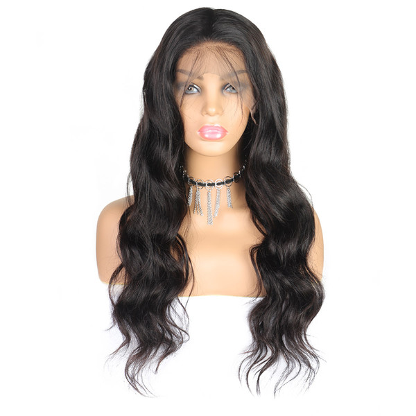 10A Peruvian Body Wave Wigs 360 full lace human hair wigs 10