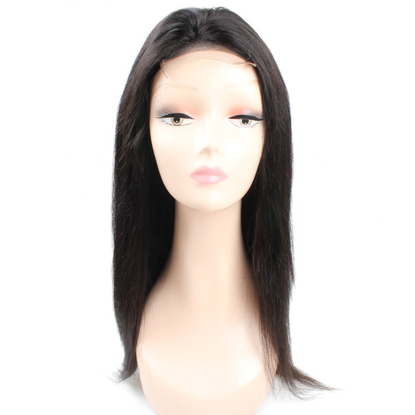 Brazilian Hair Straight Human Hair Wigs 4*4 Lace Front Wigs For Black Women 10-24 Inch Peruvian Hair