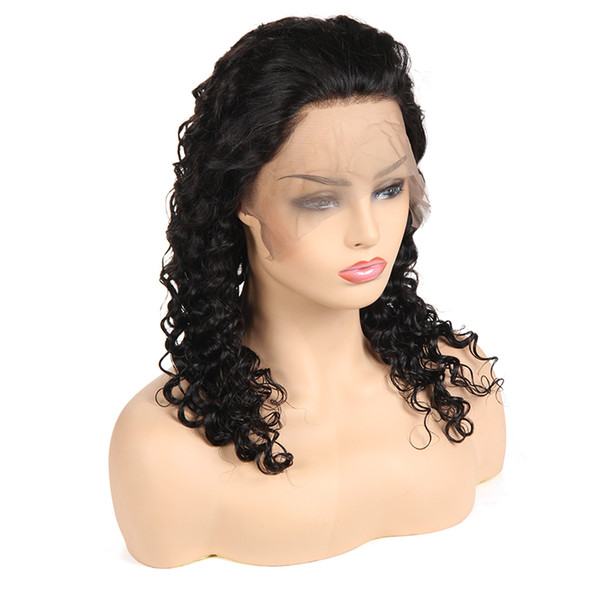 Deep Wave Lace Front Wigs Lace Human Hair Wigs Pre Plucked For Black Women Virgin Brazilian Human Hair Lace Wigs With Baby Hair