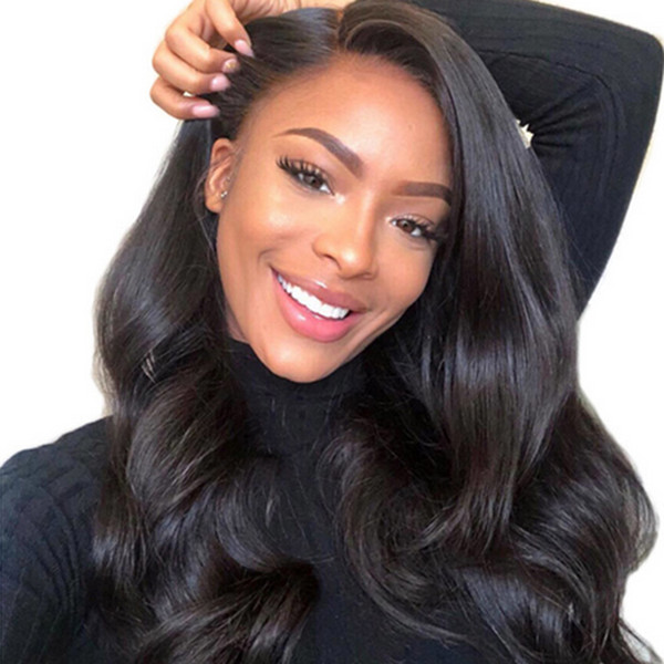 Body Wave Lace Front Human Hair Wigs For Women Pre Plucked Hairline With Baby Hair 10-22Inch Unprocessed Brazilian Remy Hair Bleached Knots