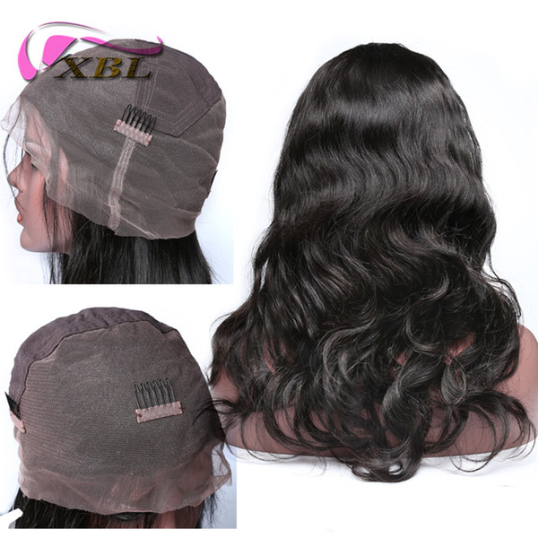 xblhair full lace human hair wigs virgin malaysian human hair straight&body wave human hair wigs within 24 hours delivery