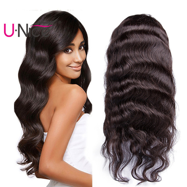 UNice Lace Front Wigs Brazilian Body Wave Human Hair Wigs for Black Women Peruvian Lace Front Human Hair Wigs With Baby Hair Wholesale