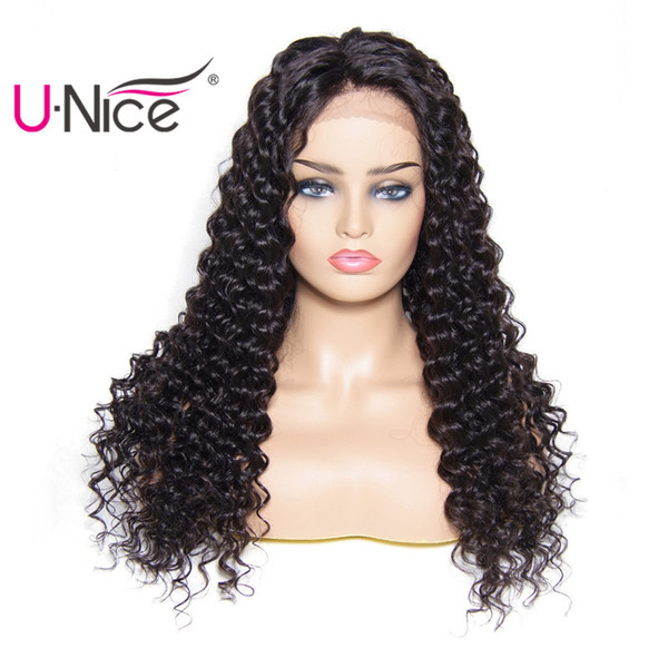 Unice Hair Bettyou Series Brazilian Deep Wave Pre Plucked Lace Front Human Hair Wigs For Women Peruvian Lace Front Wigs Wholesale Bulk