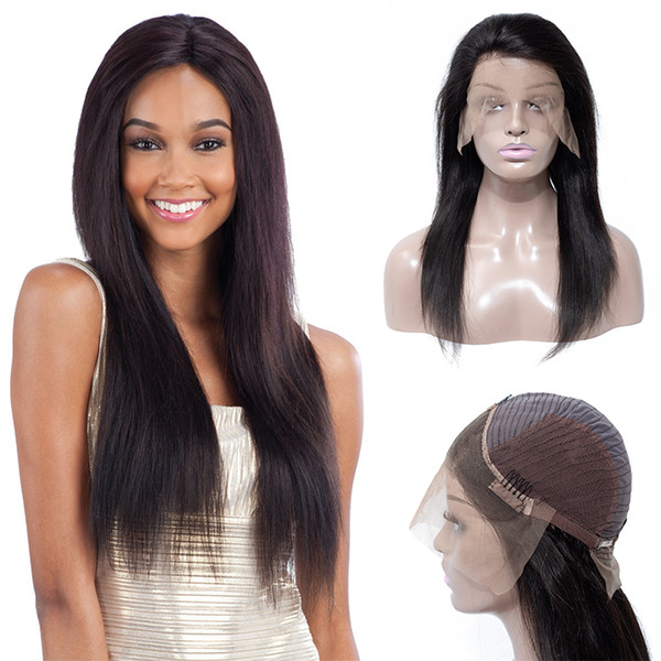 High Quality Lace Front Wigs Straight Human Hair Weave Wig Brazilian Indian Human Hair Wigs Malaysian Human Virgin Hair Wigs Price