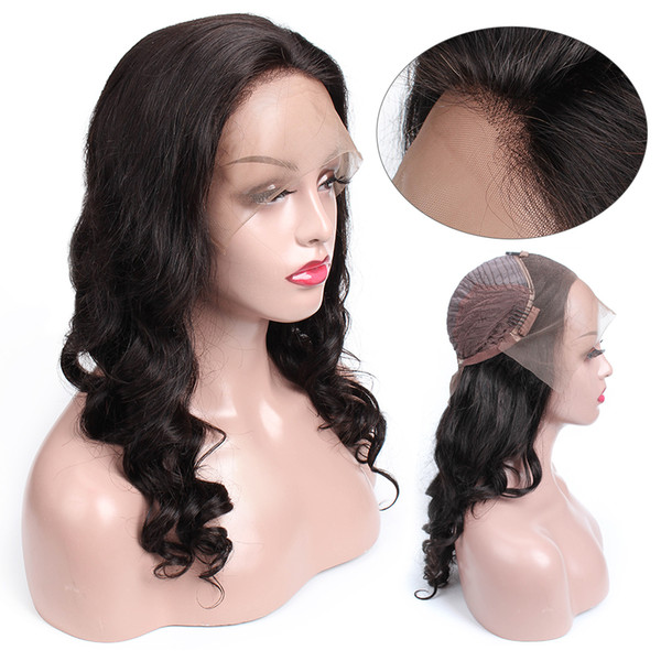 Kiss Hair Loose Wave Pre-Plucked Glueless Lace Front Virgin Human Hair Wigs 8-24 inch Full Lace Wigs African American Wigs