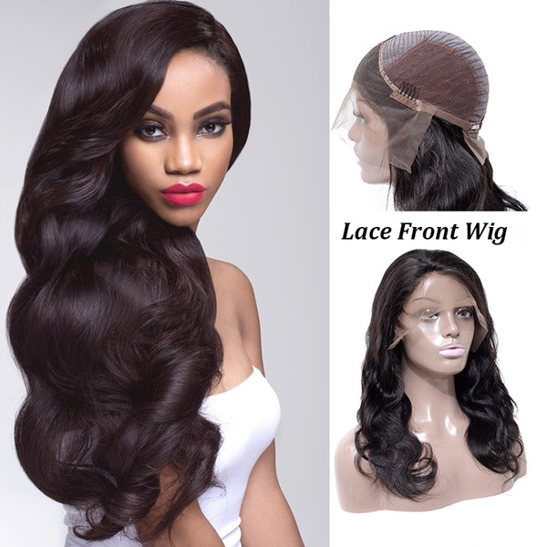 Brazilian Mink Lace Front Wigs Body Wave Lace Frontal Human Hair Wigs for Black Women Swiss Lace Frontal Wig Wholesale