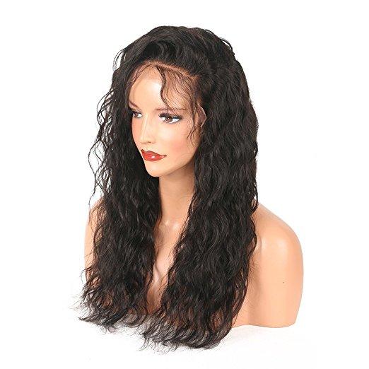 360 Lace Wig 150% Density peruvian Curly Full Lace Human Hair Wigs For Black Women natural 360 Lace Frontal Human Hair Wigs